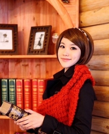 最甜美女生短发波波头图片大全