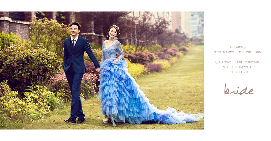 亲密恋人 婚纱照