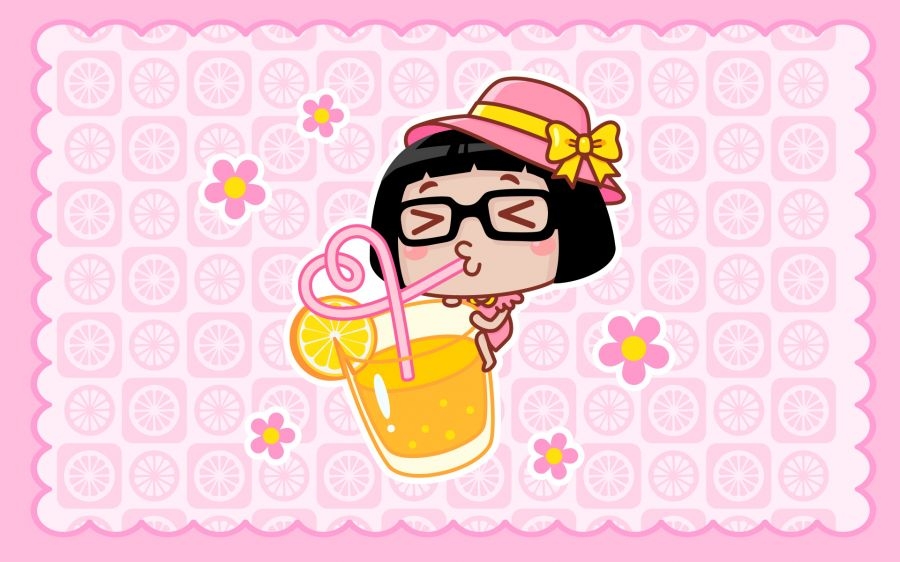 小清新Hello菜菜图片