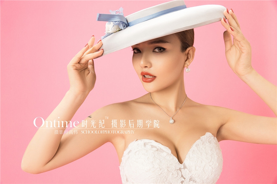 粉红色的回忆 婚纱照