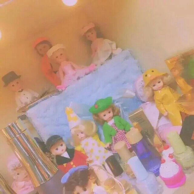粉色系少女心。