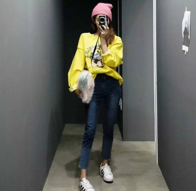 轻熟随性的冬日韩风搭配look* 身高167cm 搭配参考