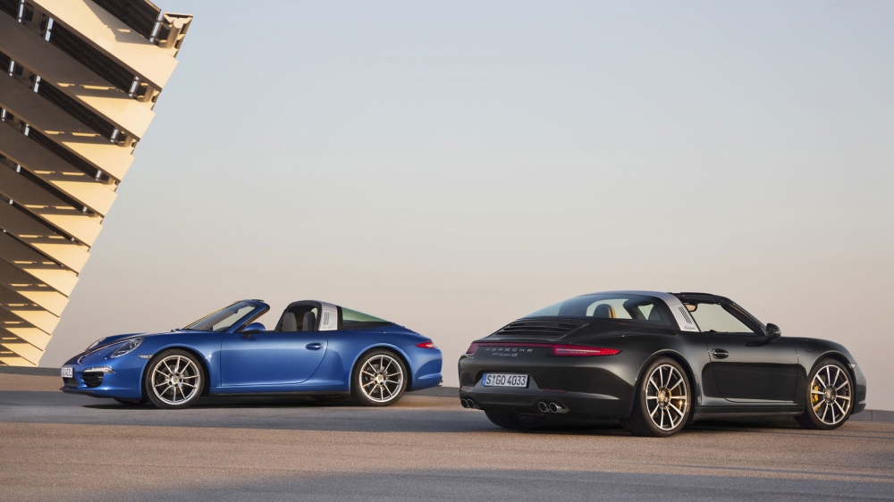 2014款保时捷911 targa跑车