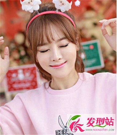 怎么扎马尾发型好看 休闲韩式单马尾扎发最甜美