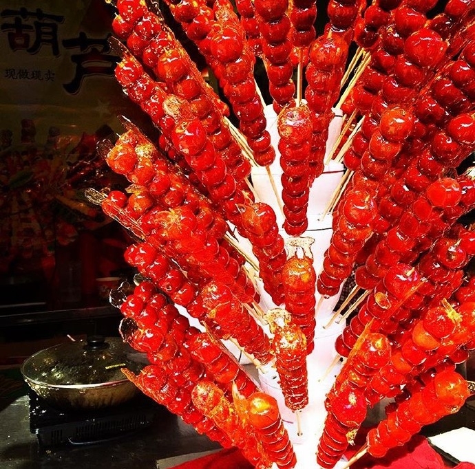 想带着你去吃糖葫芦！