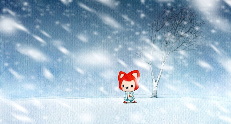 小雪阿狸桌面壁纸
