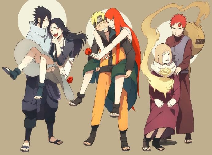 赞！画师ミン的火影忍者日常作品图片