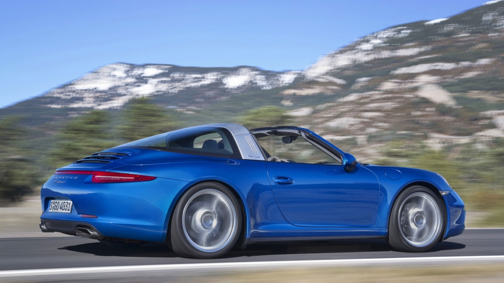 2014款保时捷911 targa跑车