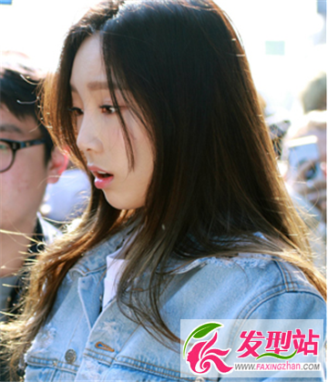 适合额头短小女生的中分气质发型 自信性感的标志