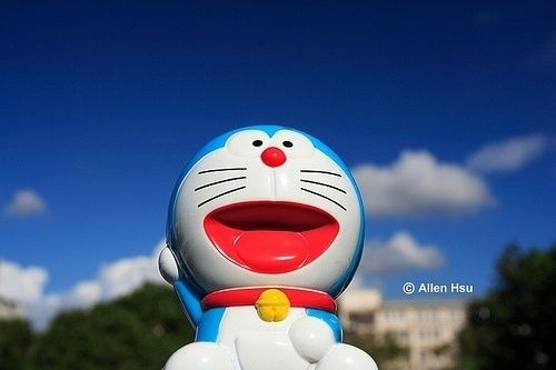 哆啦A梦图片集：最爱蓝胖子