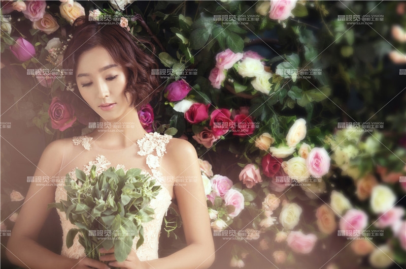 盛放季节 婚纱照