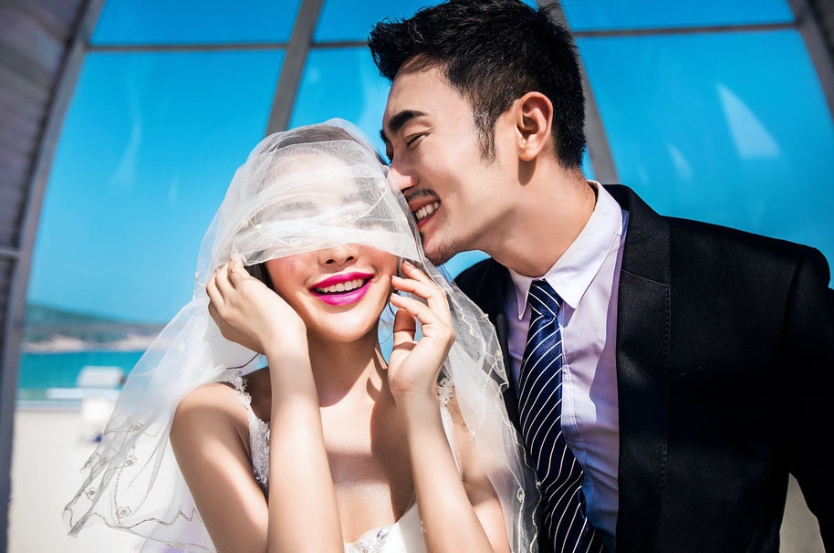 欢乐颂 婚纱照