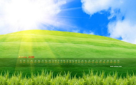2012年4月桌面壁纸