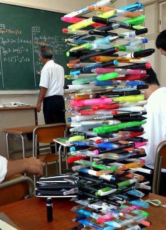 这是建筑学校的学生