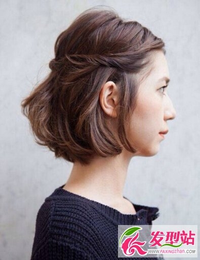 夏季短发扎发编发大全 清凉夏季也要美美的