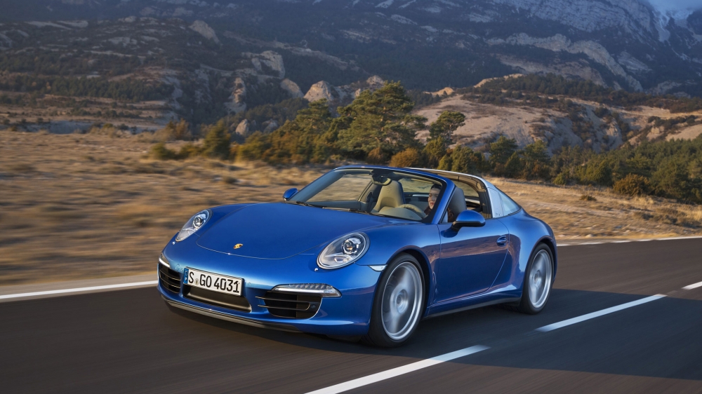 2014款保时捷911 targa跑车