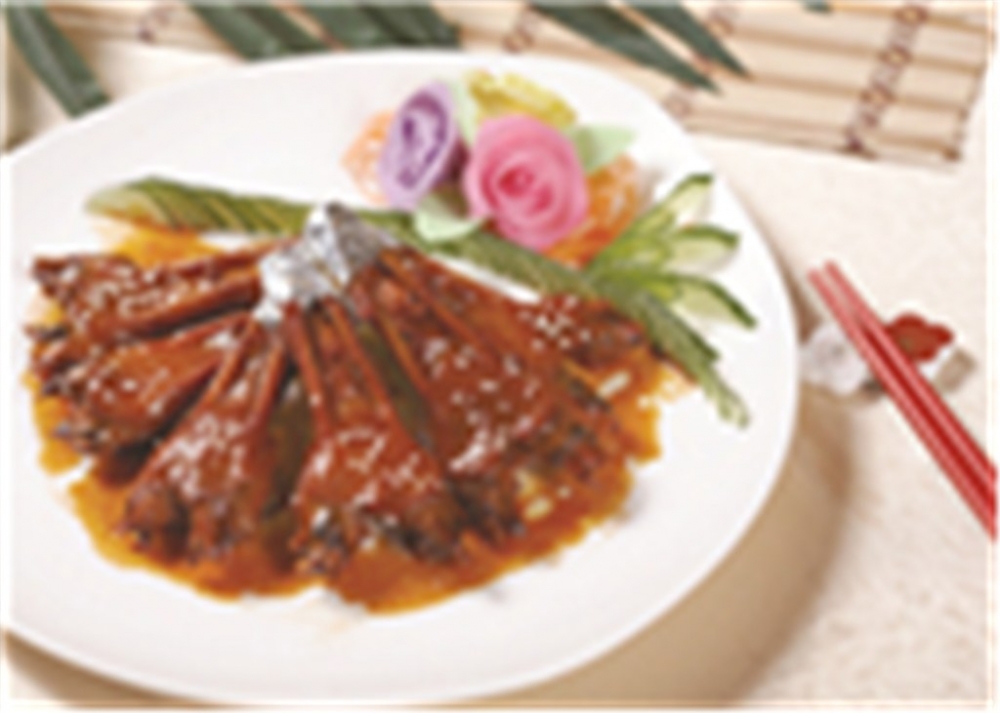 鸭唇中式菜品美食素材图片
