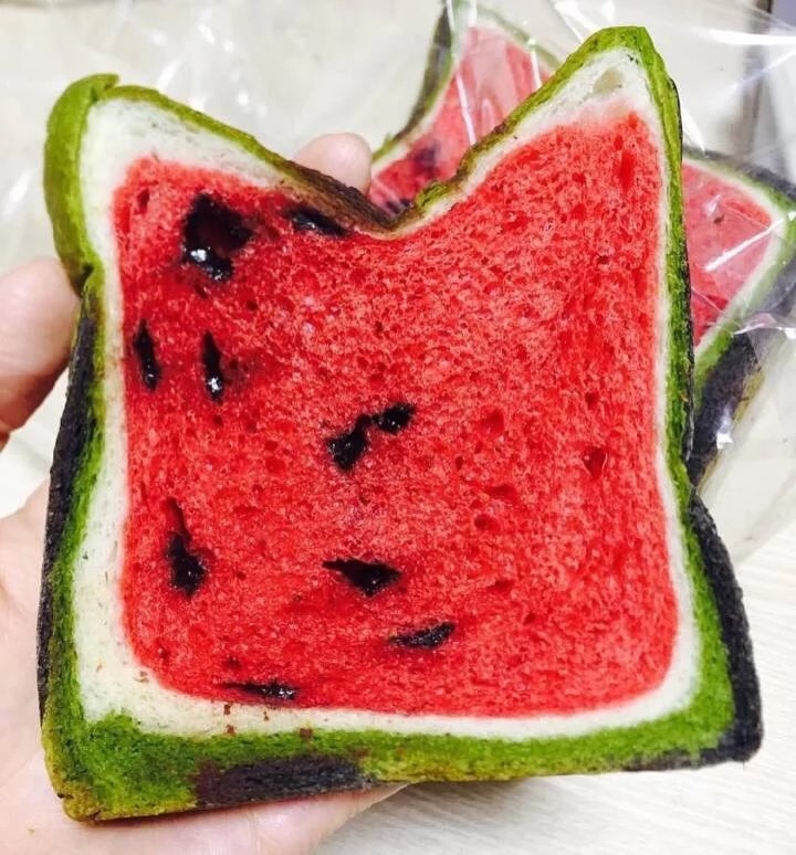 行星饭；超诱惑的西瓜面包