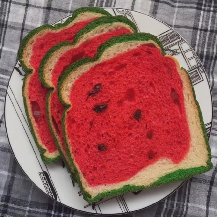 行星饭；超诱惑的西瓜面包