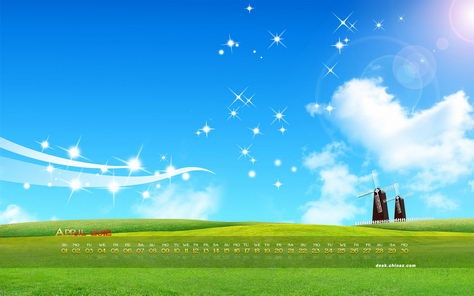 2012年4月桌面壁纸