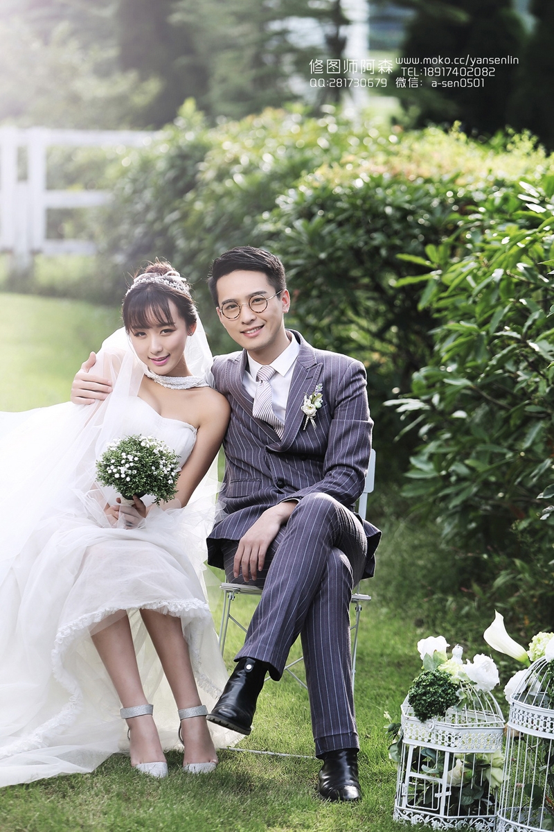 韩恋 婚纱照