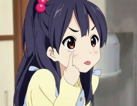 二次元中的可爱萌妹子