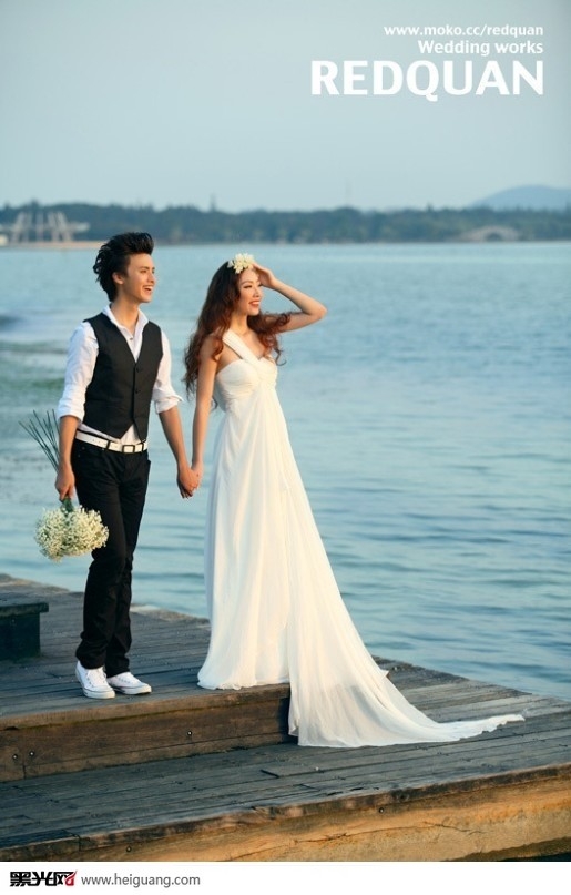 爱琴海之恋 婚纱照