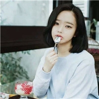 留短发的小女生  短发清凉美女女生头像