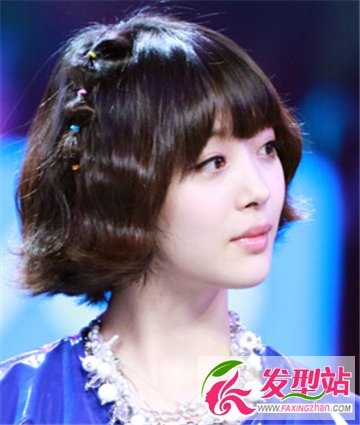 女生清新的韩式短发发型 减龄修颜最亮丽