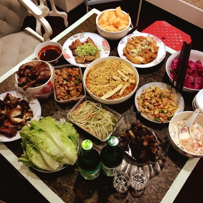 男朋友的饭