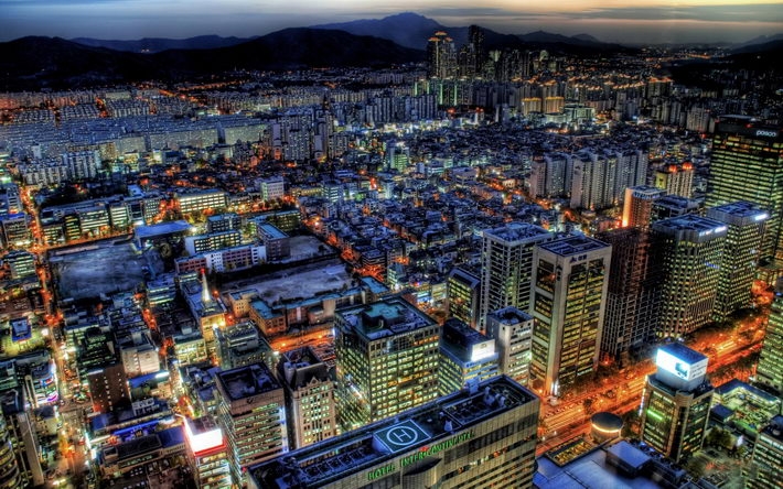 韩国首尔风景桌面壁纸