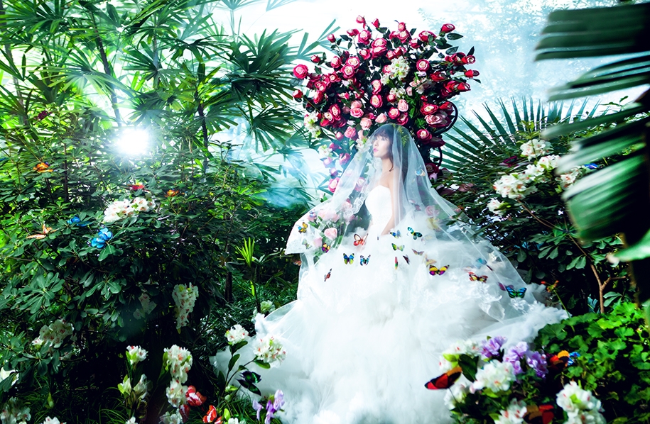 花花精灵 婚纱照
