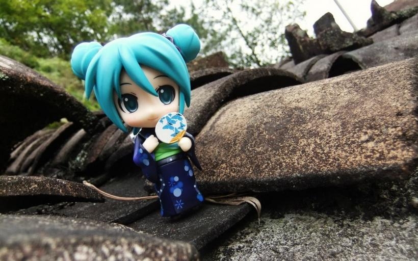 唯美卡通初音可爱模型高清图片