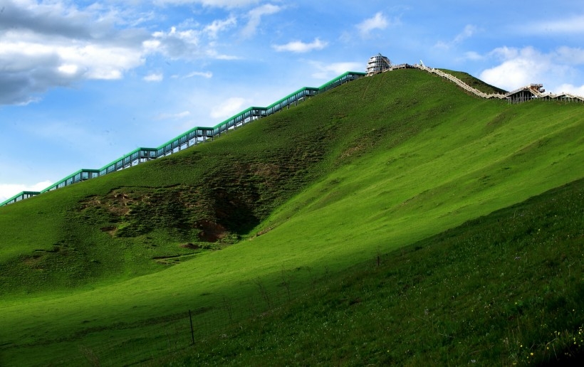 四川唐克乡绿野仙踪风景图片