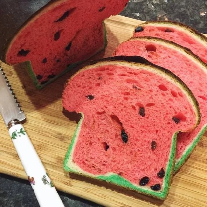 行星饭；超诱惑的西瓜面包