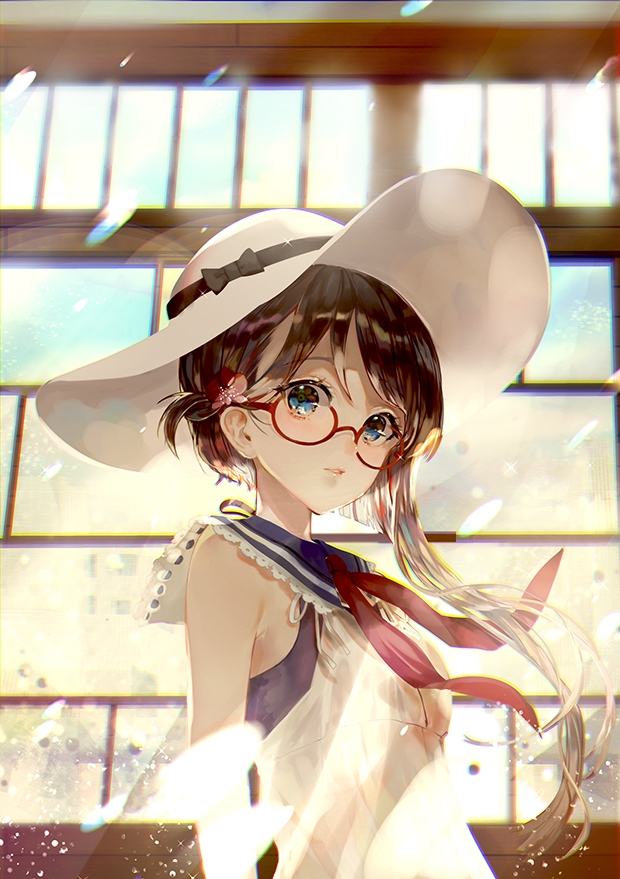 长发女生1920x1380高清图片壁纸1.4MB