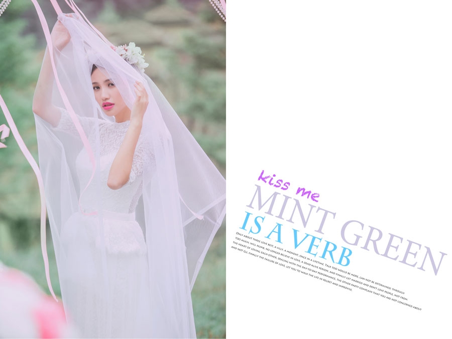 kiss me 婚纱照