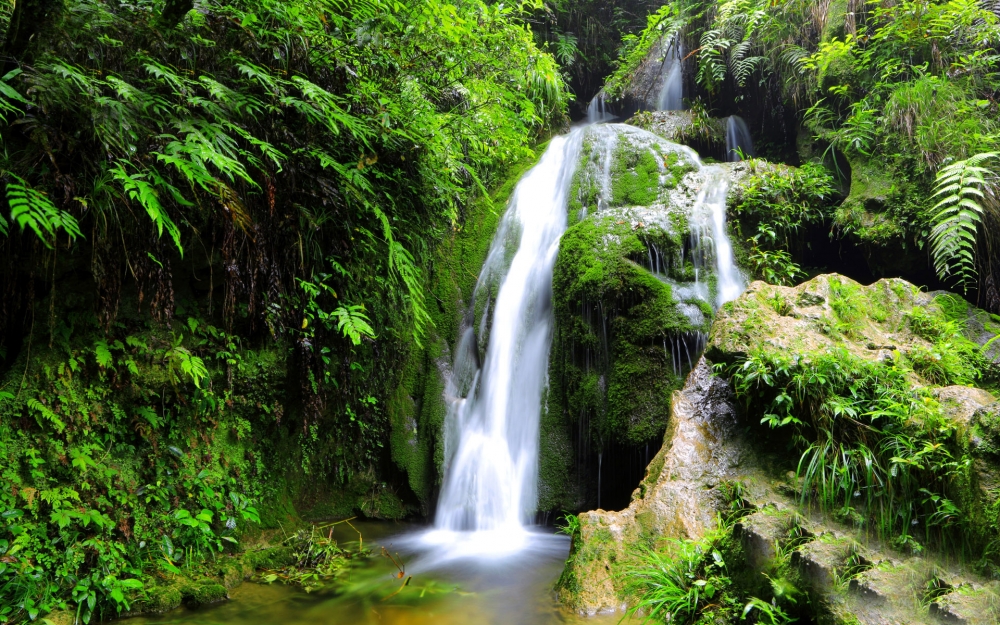 静谧山间溪流美丽风景桌面壁纸 第一辑