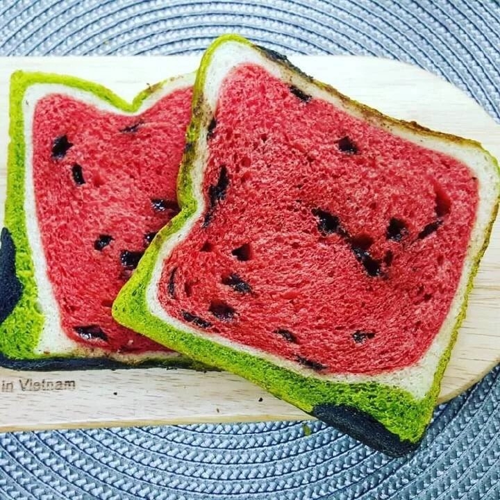 行星饭；超诱惑的西瓜面包