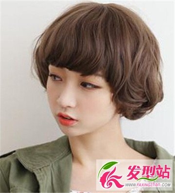 2015女生简单发型图片 既修颜又显甜美气质