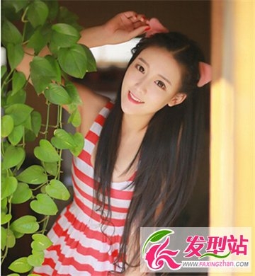长发女生清纯系发型图片 甜美自然最女神范