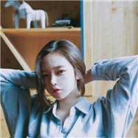 留短发的小女生  短发清凉美女女生头像