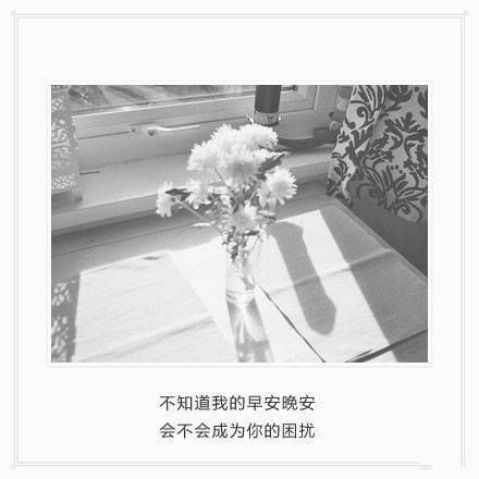 我喜欢你的名字和你笑的样子.