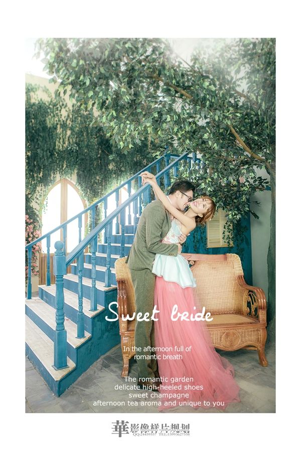 朦胧爱情 婚纱照