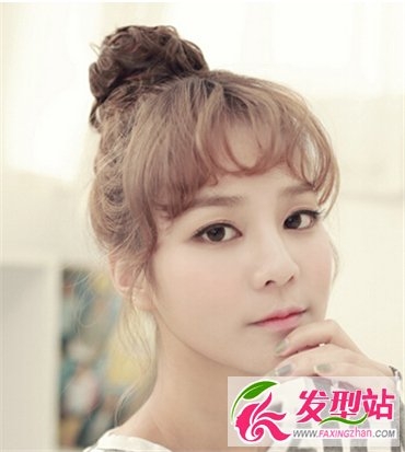 韩国女生可爱发型设计 简单灵巧最展少女活力