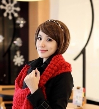 最甜美女生短发波波头图片大全