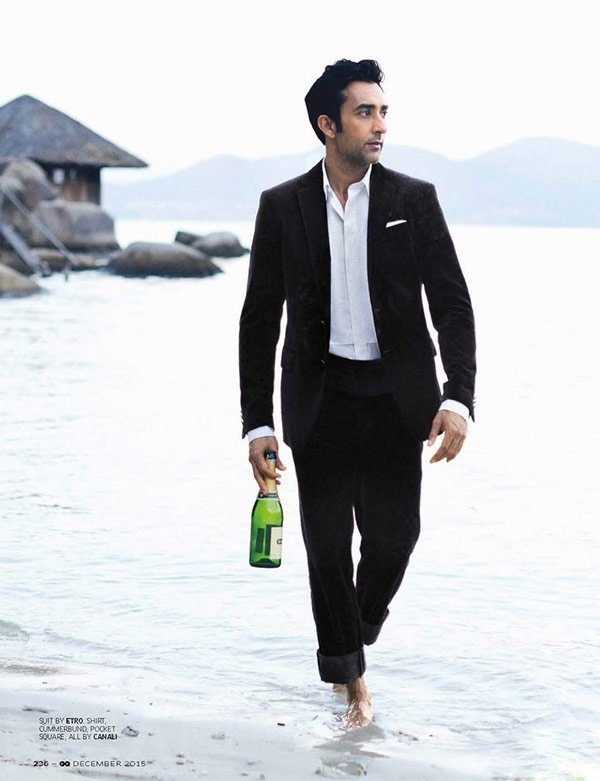 印度男明星RahulKhanna演绎《GQ》时尚大片