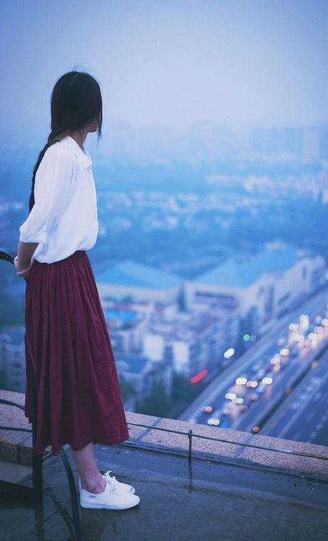 伤感女生唯美意境图片