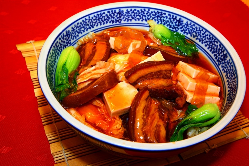 农家炖菜中式菜品美食素材图片