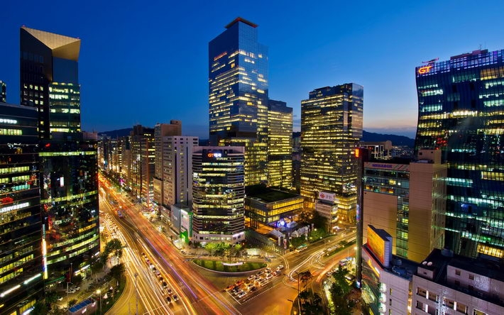 韩国首尔风景桌面壁纸